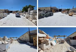 İSÇEHİSAR’DA SATILIK MERMER FABRİKASI